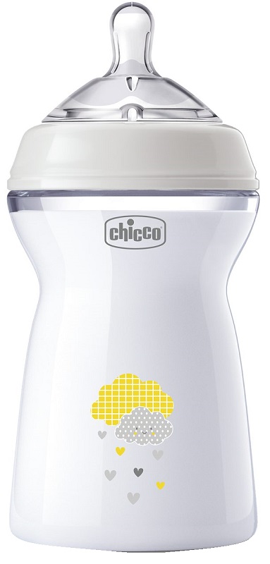 CHICCO BIBERON NAT FEEL PP 6M+ 330 ML UNISEX