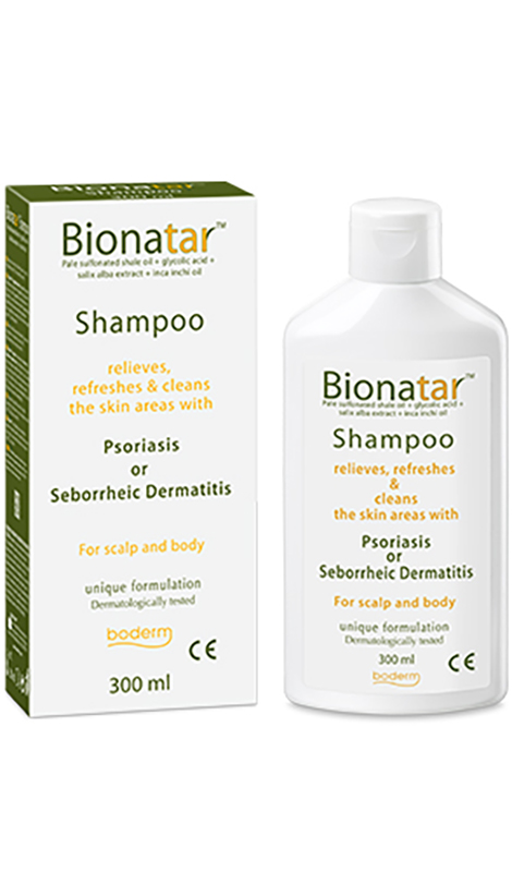 BIONATAR SHAMPOO INDICATO IN PRESENZA DI SINTOMI DI PSORIASIE DERMATITE SEBORROICA 200 ML